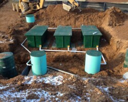 Innovative Pre-Treatment Septic System Installation